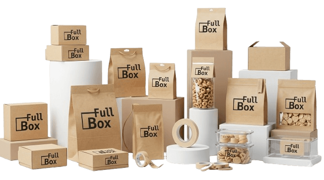 Cajas, bolsas y packaging de cartón con la marca Full Box